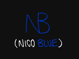 Flipnote de Nico Blue