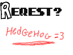 Flipnote de hedgehog=3