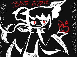 Flipnote de Bad apple